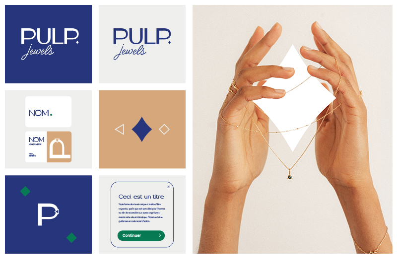 Aperçu du projet Pulp Jewels