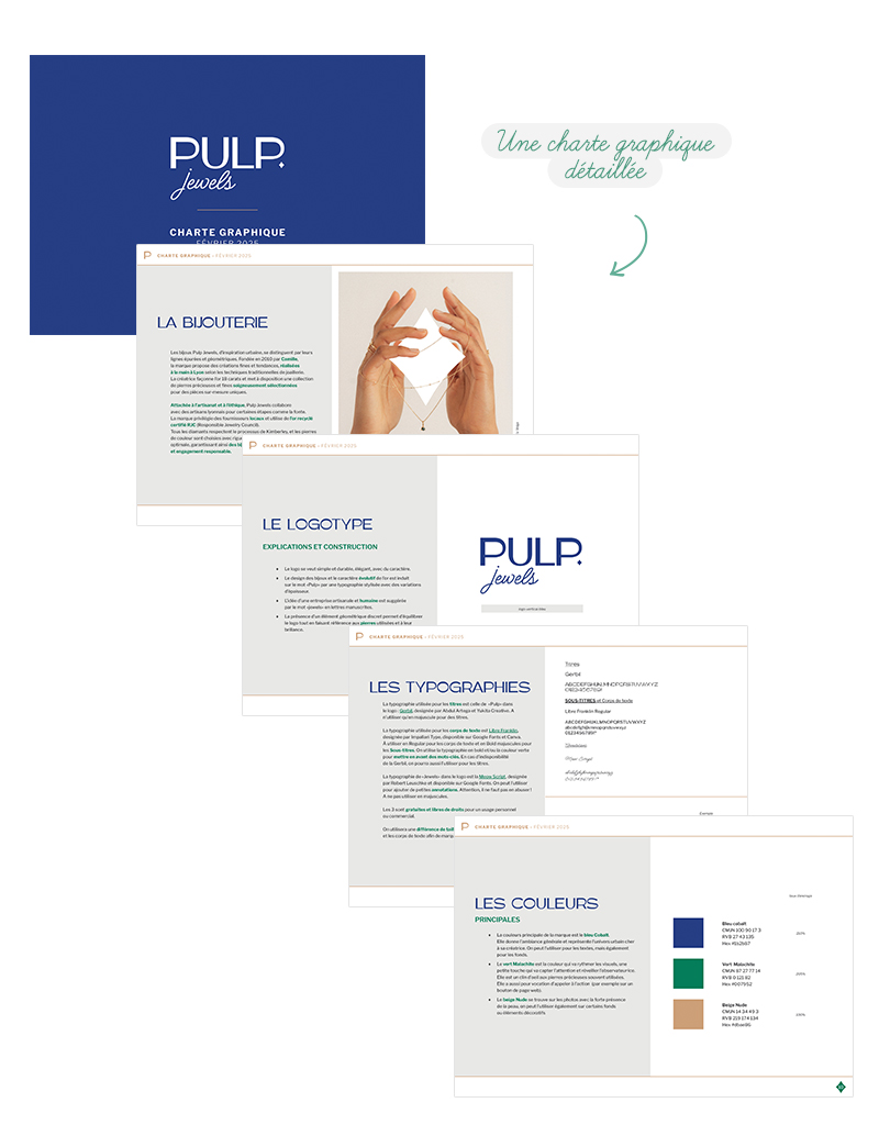 Une charte graphique détaillée